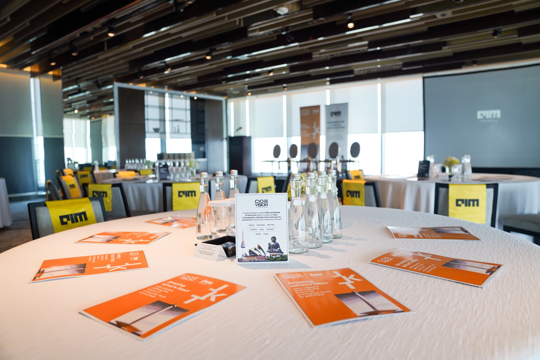 Table and venue details — CIO Vision Jakarta 2026