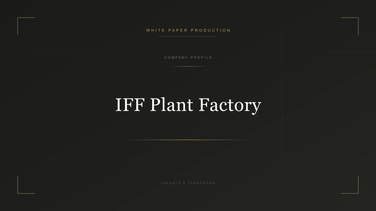 Manufacturing company profile video — Whitepaper Production