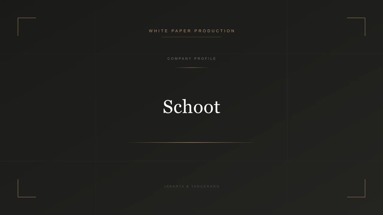 Video Company Profile Schoot - Whitepaper Production